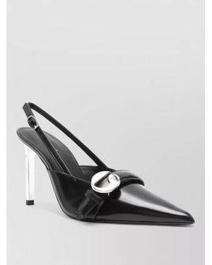 Coperni Leather Slingback Pumps - Metallic