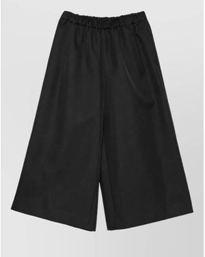 Comme des Garçons Wide-Leg Loungewear Pants - Black