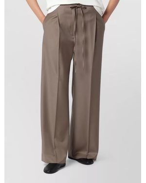 Rohe Wide-Leg Pants - Brown