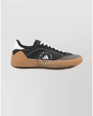 adidas By Stella McCartney Boost Court Trainers Featuring Suede Panelling - Multicolour
