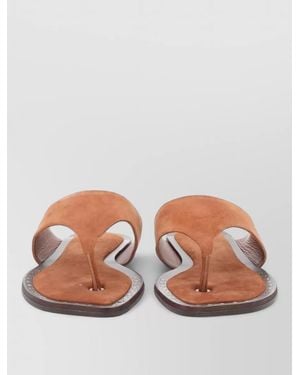 Ash Thong Sandals Genius Flat Sole Studs - Multicolour