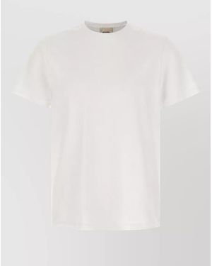Isabel Marant Cotton Relaxed-Fit Logo-Print T-Shirt - White