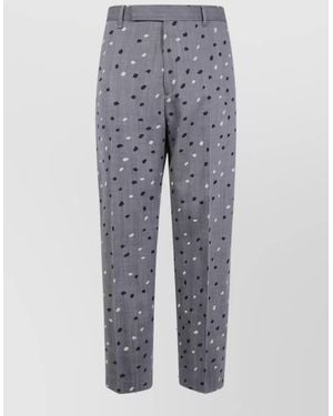 Paul Smith Wool Tailored Trousers - Grey