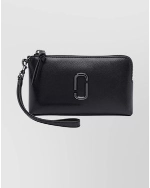 Marc Jacobs Leather Clutch Bag - Black