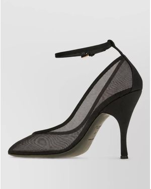 Alaïa Mesh Court Shoes - Black