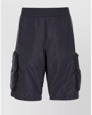 Moncler Genius Nylon Cargo Shorts - Blue