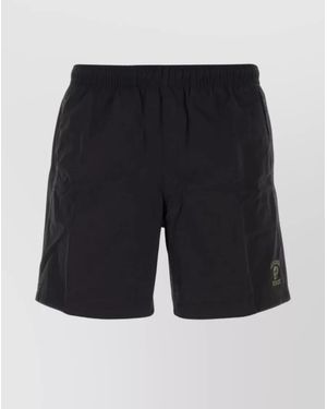 McQueen Logo Swim Shorts - Blue