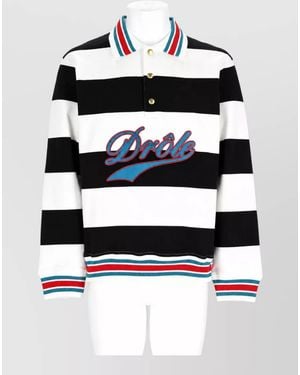 Drole de Monsieur Cotton Jumper - Blue