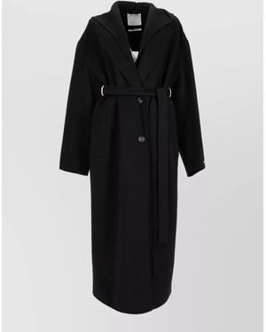Sportmax Wool Fitted Jacket - Black