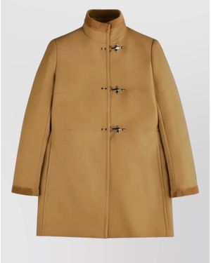 Fay Cashmere Blend Coat - Natural