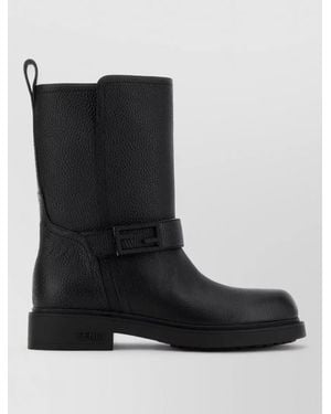Fendi Leather Boots - Black
