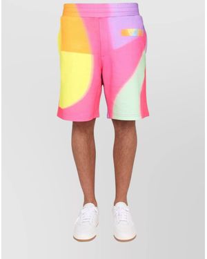 Moschino Cotton Bermuda Shorts - Pink