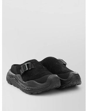 Hoka One One Leather Sandals - Black