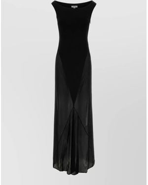 Alaïa Jersey Maxi Dress - Black