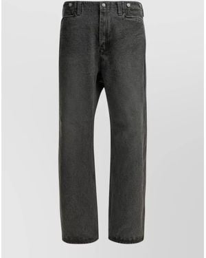 Needles Denim Straight-Leg Jeans - Gray