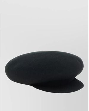 Yohji Yamamoto Technical Beret Hat - Black