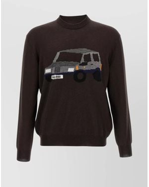 Magliano Wool Pandino Jumper - Black