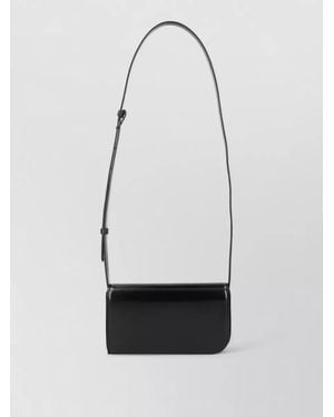 Jacquemus Leather Shoulder Bag - White