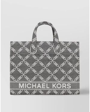 Michael Kors Gigi Large Tote Bag - Gray