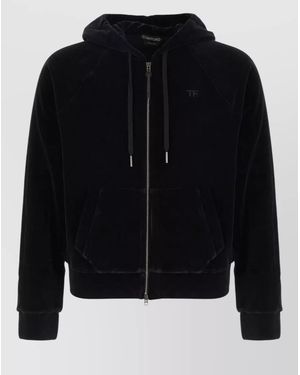 Tom Ford Chenille Jacket - Blue