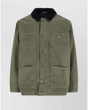 Dickies Cotton Shirt Jacket - Green