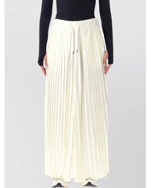 Nike Draped Satin Track Pants Pleated - White