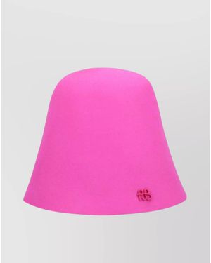 Ruslan Baginskiy Felt Bucket Hat - Pink