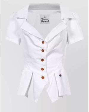 Vivienne Westwood Long-Sleeve Blouse - White