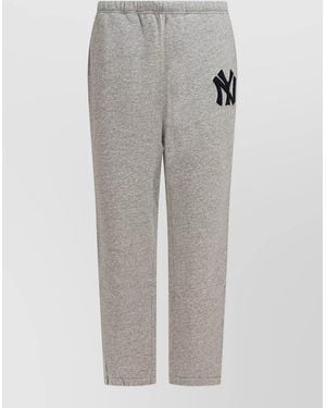 Polo Ralph Lauren Yankees Pants Featuring Elastic Waistband - Gray