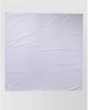 Dolce & Gabbana Cotton Square Scarf - Purple