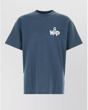 Carhartt Cotton Short-Sleeve T-Shirt - Blue