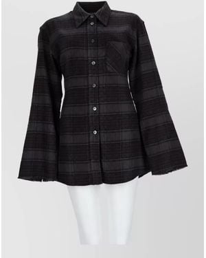 Our Legacy Checked Jacket - Black
