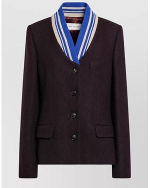 Dries Van Noten Blazer - Blue