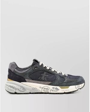 Premiata Leather Low-Top Sneakers - Multicolor