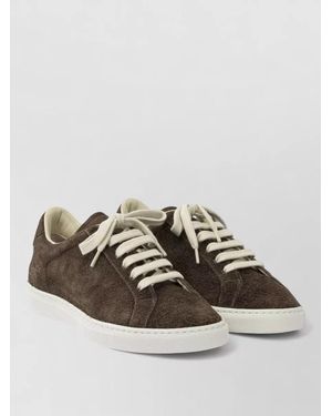 Common Projects Suede Leather Low Top Sneakers - Multicolor