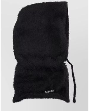 MSGM Knitted Balaclava - Black