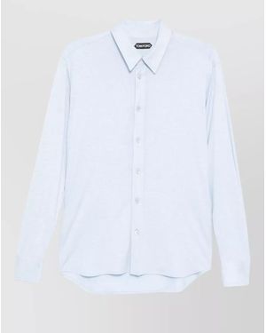 Tom Ford Silk Shirt - White