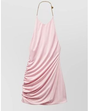 Versace Viscose Knee-Length Dress - Pink