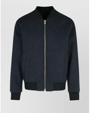 Dries Van Noten Reversible Cotton Blend Jacket - Blue