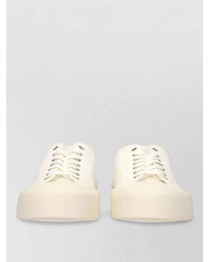 Jil Sander Fabric Low-Top Sneakers - Natural