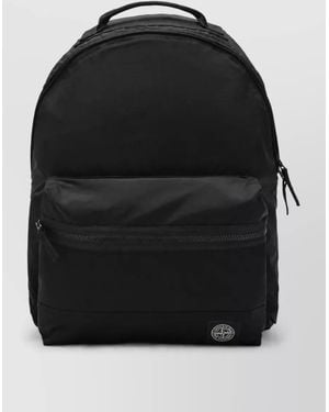 Stone Island Canvas Belt Bag - Black