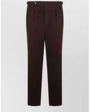 BOSS Straight-Leg Pants - Brown
