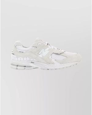 New Balance Leather Low-Top Trainers - Multicolour