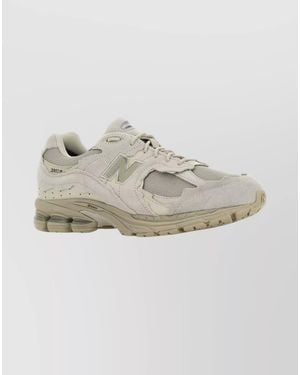 New Balance Leather And Fabric Low-Top Trainers - Multicolour