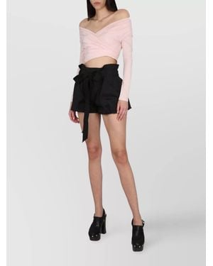 Philosophy Regular-Fit Tailored Shorts - Black