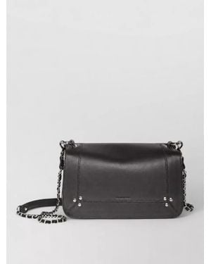 Jérôme Dreyfuss Leather Clutch Bag - Black