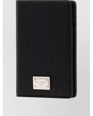 Dolce & Gabbana Leather Card Holder - Black