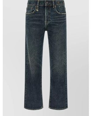 R13 Romeo Straight-Leg Jeans - Blue