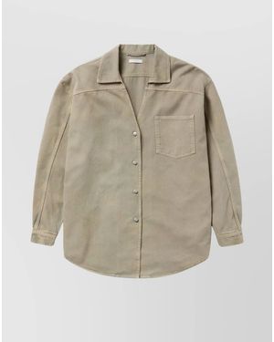 1989 STUDIO Denim Overshirt - Natural