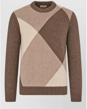 Ballantyne Wool Sweater - Brown